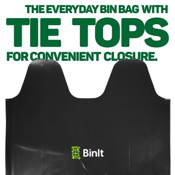 Everyday Tie Top 70 Litres Strong & Secure 40 Refuse Sacks